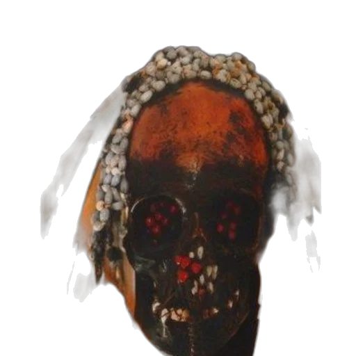 mask, face, crown, animal, concept art, photorealistic, 3d render, watercolor transparent PNG cut-out