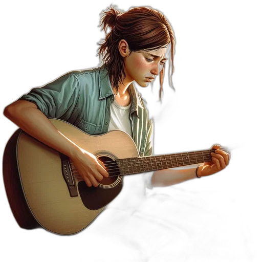 face, photorealistic, oil painting, concept art, watercolor, young, woman, brown transparent PNG cut-out