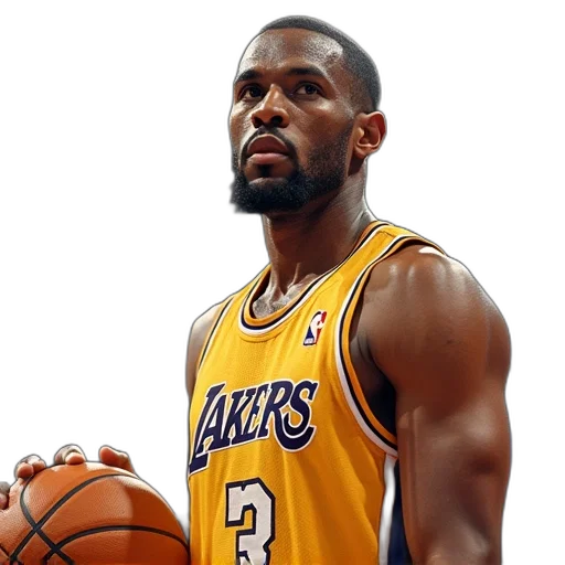 basketball, legend, poster transparent PNG cut-out