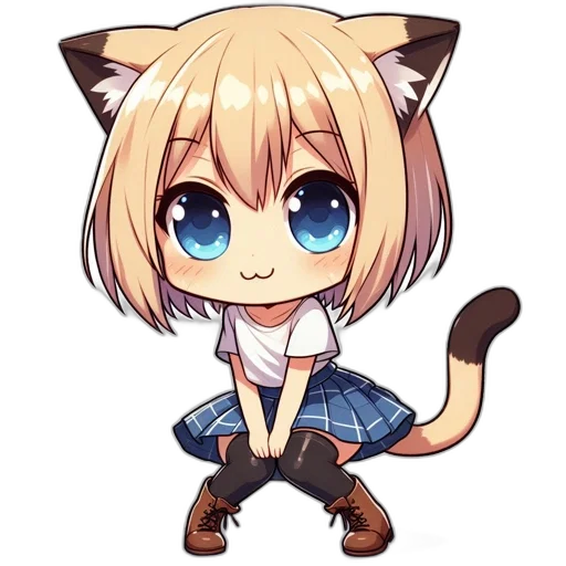 staff, animal, creature, anime, pixel art, cartoon, fantasy art, chibi transparent PNG cut-out