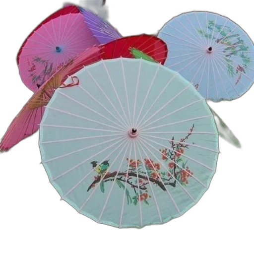 umbrella, hat, collection, colorful transparent PNG cut-out
