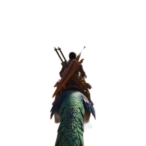 weapon, dragon, staff, animal, 3d render, concept art, photorealistic, fantasy art transparent PNG cut-out