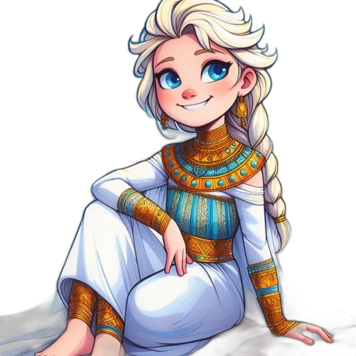 dress, dragon, crown, fantasy art, pixel art, concept art, watercolor, snow transparent PNG cut-out