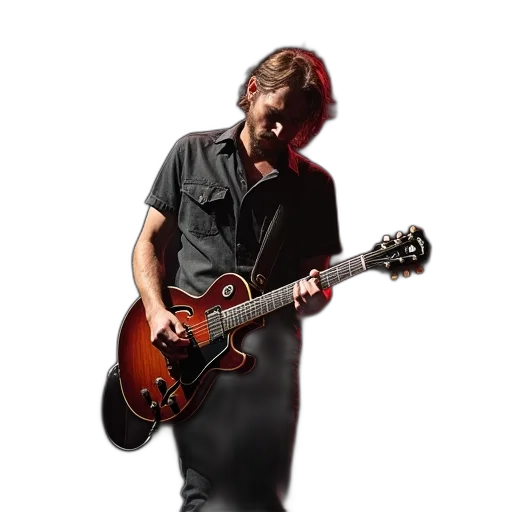 photorealistic, brad, campbell, performing, stage, nashville transparent PNG cut-out
