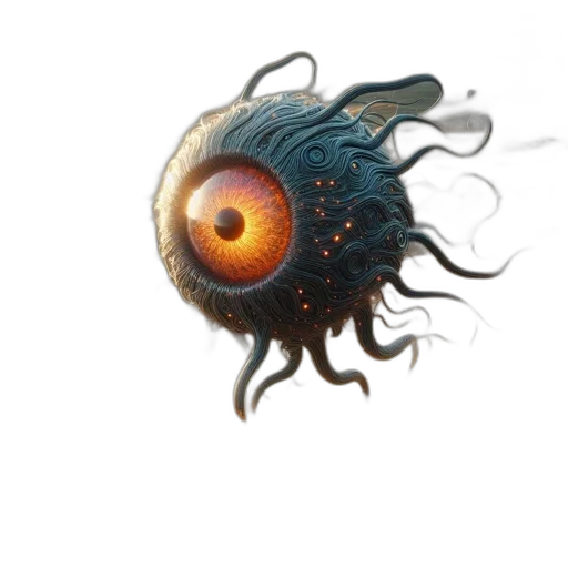 creature, mask, animal, hair, concept art, 3d render, fantasy art, photorealistic transparent PNG cut-out