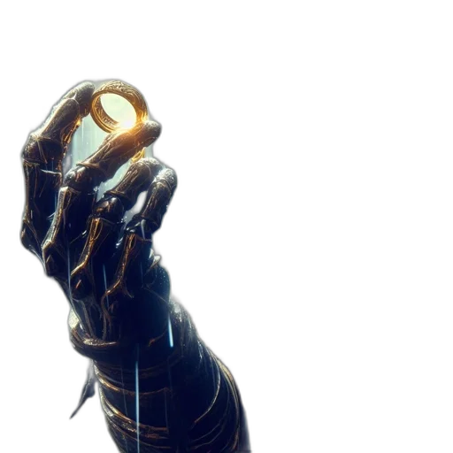 weapon, jewelry, robot, mask, concept art, 3d render, cyberpunk, comic book art transparent PNG cut-out