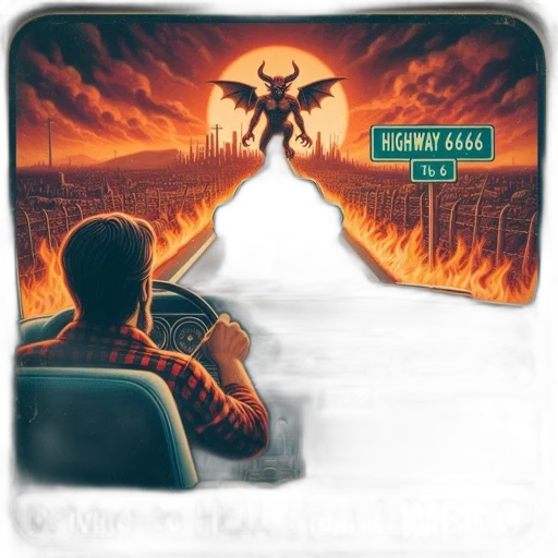 comic book art, concept art, fantasy art, pixel art, fire, fog, city street, vintage transparent PNG cut-out