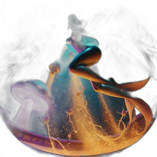 dragon, mask, crown, hat, concept art, fantasy art, 3d render, photorealistic transparent PNG cut-out
