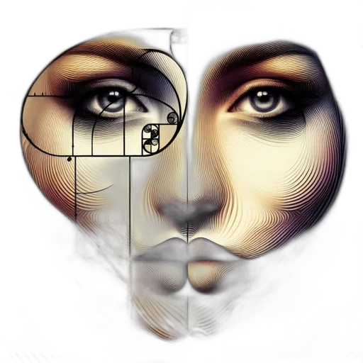 face, mask, jewelry, photorealistic, 3d render, concept art, cartoon, woman transparent PNG cut-out