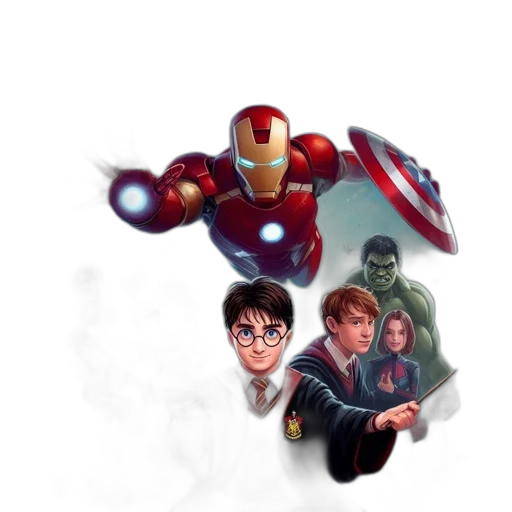 staff, weapon, concept art, comic book art, pixel art, 3d render, outer space, mashup transparent PNG cut-out