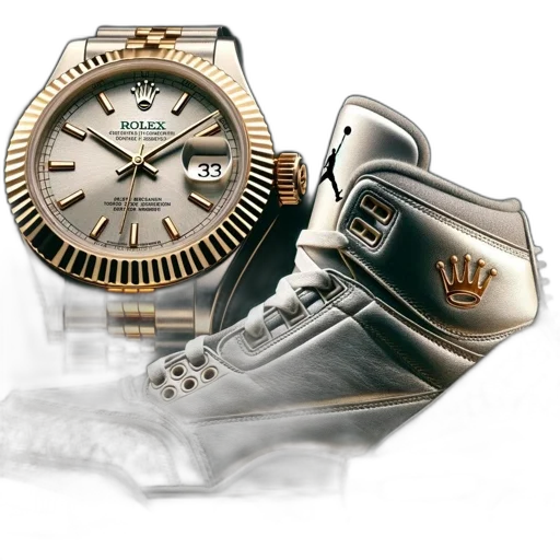 jewelry, 3d render, photorealistic, white, dial, rolex, watch, gold transparent PNG cut-out