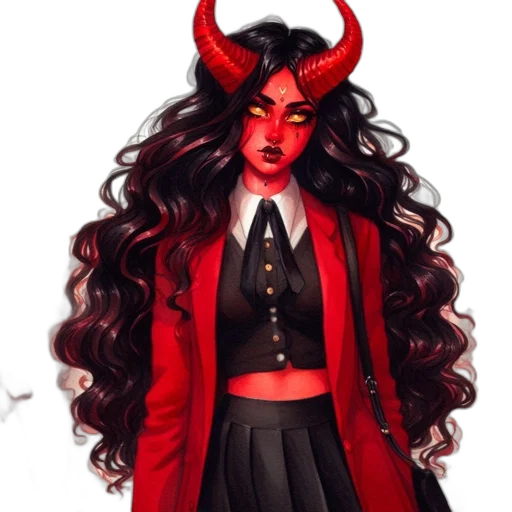 fantasy art, concept art, pixel art, comic book art, red, dark, colorful, monochrome transparent PNG cut-out