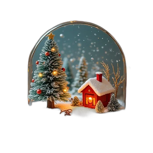 3d render, photorealistic, concept art, snow transparent PNG cut-out