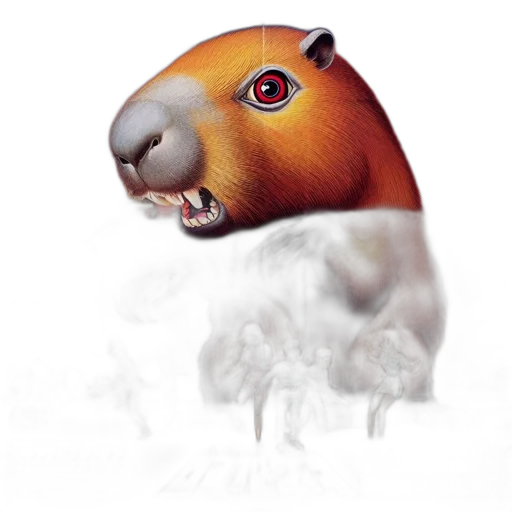 creature, animal, face, mask, concept art, fantasy art, photorealistic, 3d render transparent PNG cut-out