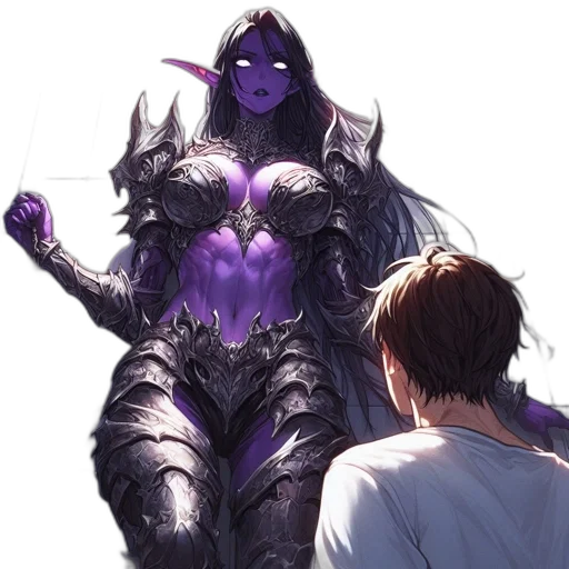 creature, weapon, concept art, fantasy art, comic book art, anime, underwater, fire transparent PNG cut-out