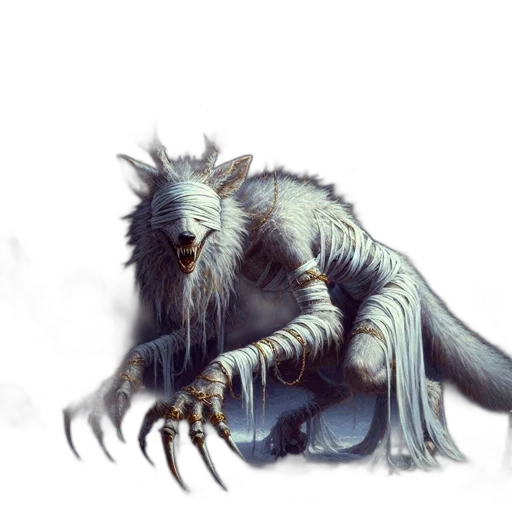 creature, dragon, animal, staff, concept art, fantasy art, watercolor, photorealistic transparent PNG cut-out