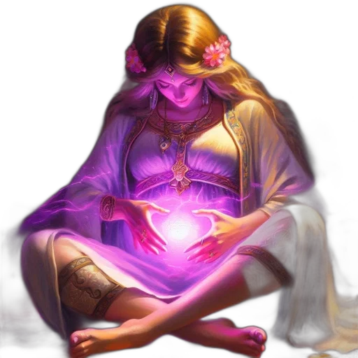 jewelry, staff, concept art, fantasy art, pixel art, 3d render, neon lights, neon transparent PNG cut-out