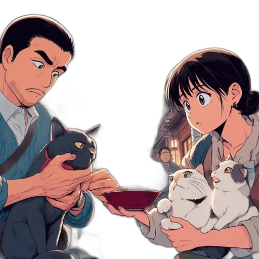 food, anime, cartoon, concept art, comic book art, fire, city street, outer space transparent PNG cut-out
