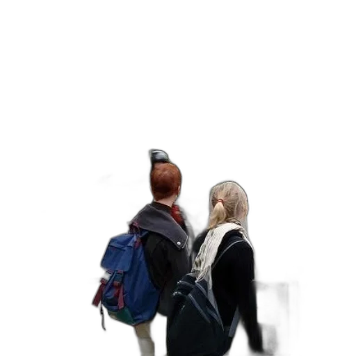 jacket, umbrella, hair, bottle transparent PNG cut-out