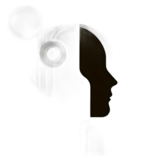 face, mask, robot, hat, 3d render, photorealistic, concept art, pixel art transparent PNG cut-out