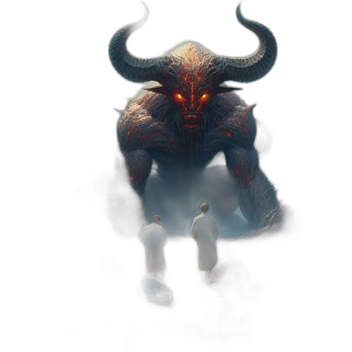 creature, dragon, mask, animal, concept art, fantasy art, pixel art, 3d render transparent PNG cut-out