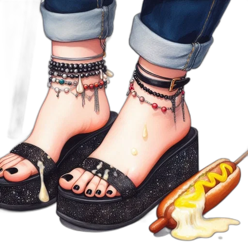shoes, jewelry, photorealistic, concept art, watercolor, 3d render, image, shows transparent PNG cut-out