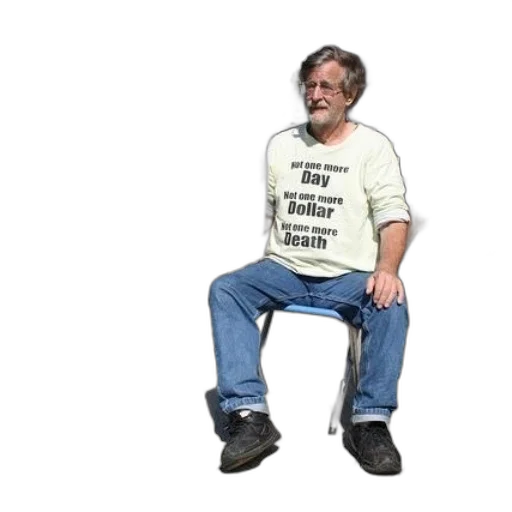 jacket, furniture, staff, robot, 3d render, concept art, man, sits transparent PNG cut-out