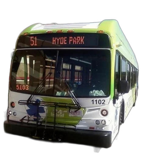staff, 3d render, photorealistic, concept art, city street, green, white, bus transparent PNG cut-out
