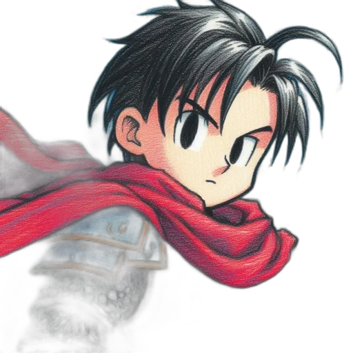 weapon, photorealistic, concept art, anime, comic book art, red, young, male transparent PNG cut-out