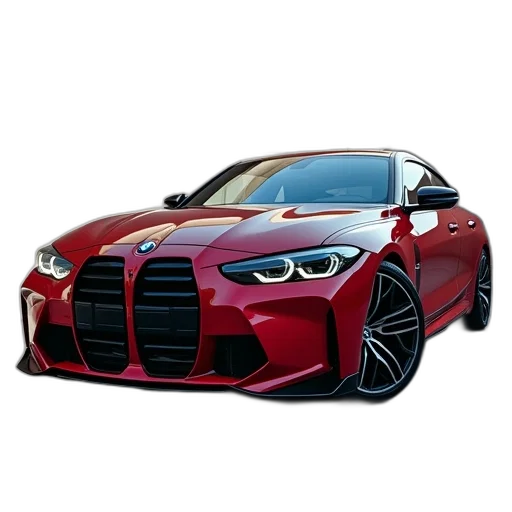 car, photorealistic, 3d render, concept art transparent PNG cut-out