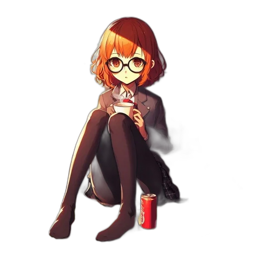 staff, dress, weapon, bottle, pixel art, anime, concept art, cartoon transparent PNG cut-out
