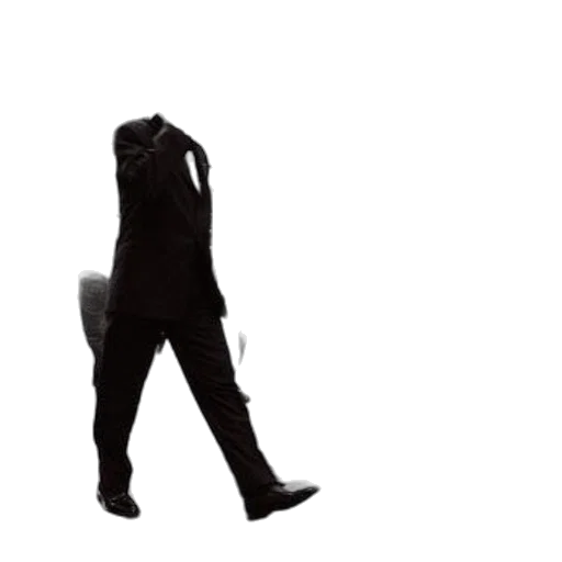 staff, jacket, mask, robot, concept art, 3d render, photorealistic, black transparent PNG cut-out
