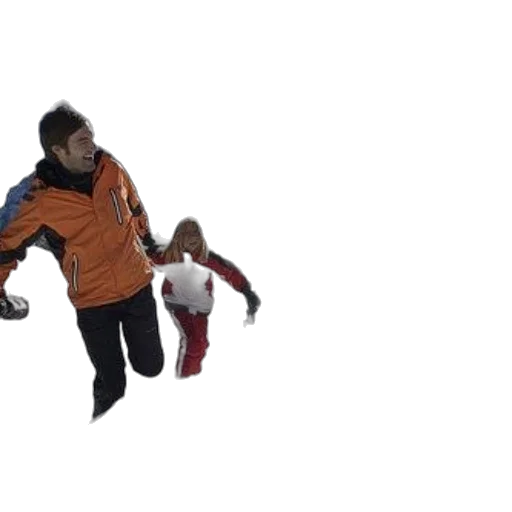 snow, outer space, family, enjoys, snowy, day, skis, background transparent PNG cut-out