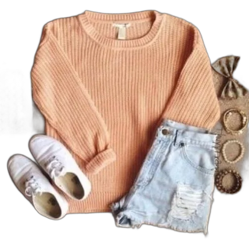 jacket, jewelry, earth tones, pastel, golden, colorful, casual, outfit transparent PNG cut-out