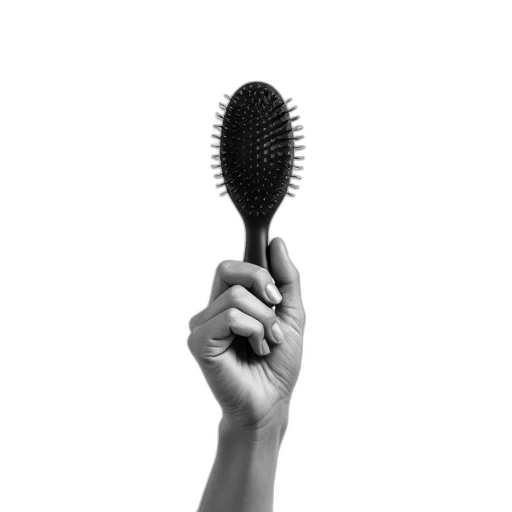 hair, staff, weapon, crown, photorealistic, black, white, image transparent PNG cut-out