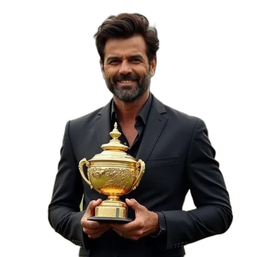 anil, kapoor, icc, trophy transparent PNG cut-out