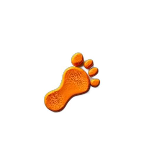 shoes, animal, weapon, food, 3d render, colorful, poster, title transparent PNG cut-out