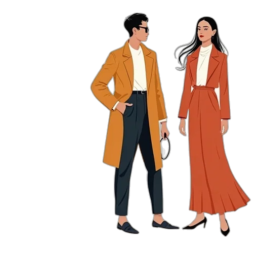 jacket, concept art, cartoon, anime transparent PNG cut-out