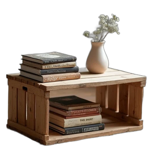 furniture, earth tones, wooden, crate transparent PNG cut-out
