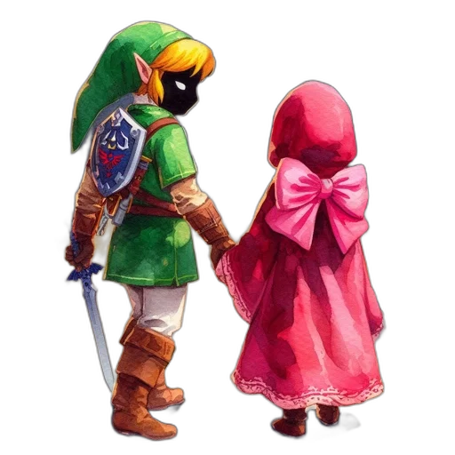 mask, sword, weapon, jacket, concept art, pixel art, fantasy art, watercolor transparent PNG cut-out