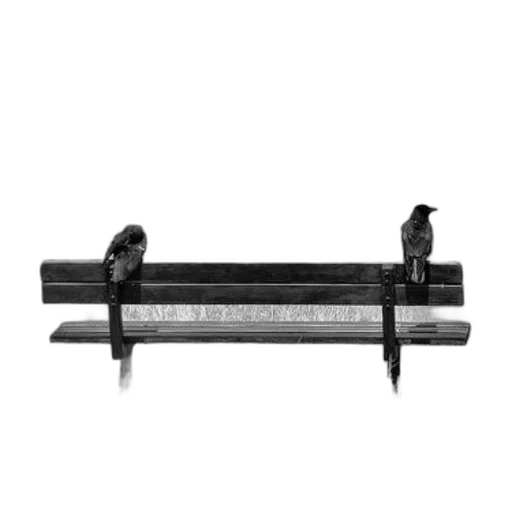 sword, weapon, furniture, staff, two, birds, sit, opposite transparent PNG cut-out