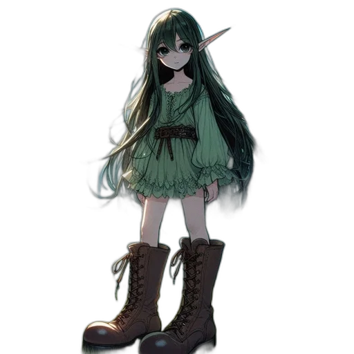 staff, weapon, dress, mask, pixel art, concept art, fantasy art, anime transparent PNG cut-out