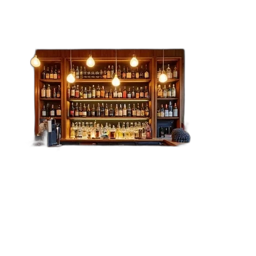 furniture, bottle, staff, food, pixel art, 3d render, concept art, photorealistic transparent PNG cut-out