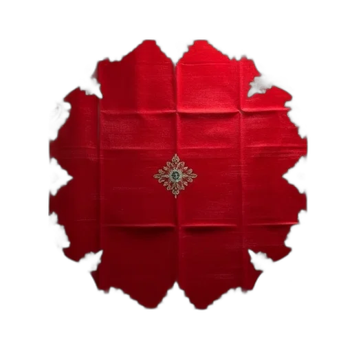 crown, jewelry, flower, staff, red, carpet, geometric, pattern transparent PNG cut-out