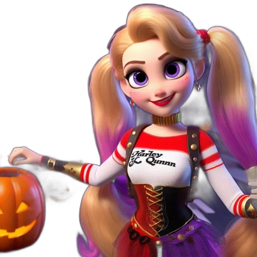 staff, 3d render, concept art, fantasy art, cartoon, animated, female, character transparent PNG cut-out