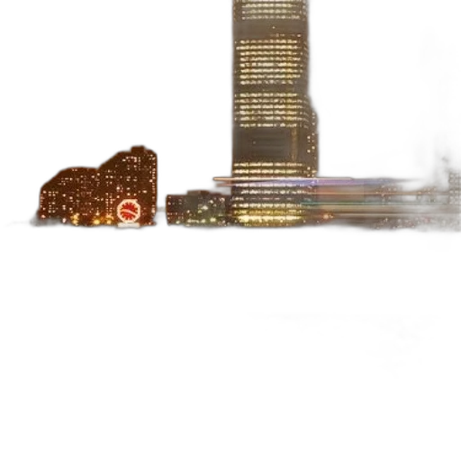 building, concept art, photorealistic, 3d render, pixel art, snow, city street, earth tones transparent PNG cut-out