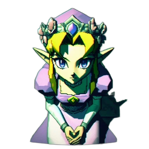crown, mask, staff, jewelry, pixel art, concept art, fantasy art, 3d render transparent PNG cut-out