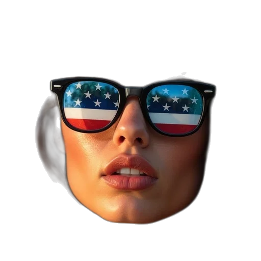 face, mask, hat, 3d render transparent PNG cut-out