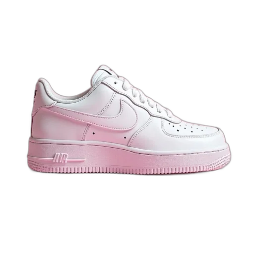 shoes, vaporwave, 3d render, pastel transparent PNG cut-out