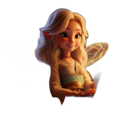 face, dress, dragon, jewelry, fantasy art, 3d render, concept art, cartoon transparent PNG cut-out